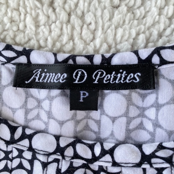 6 for$20♥️Aimee D petites. beautiful tank blouse in size petite - Picture 3 of 5